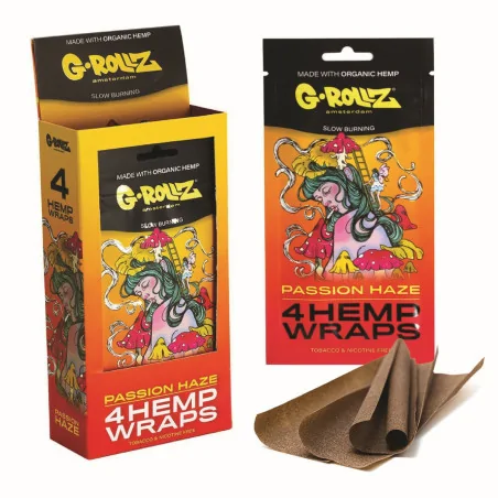 Wrapy Konopne G-Rollz G-Rollz Passion Haze - 4 szt.