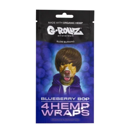 G-Rollz Blueberry Pop Wrapy Konopne 4 szt.
