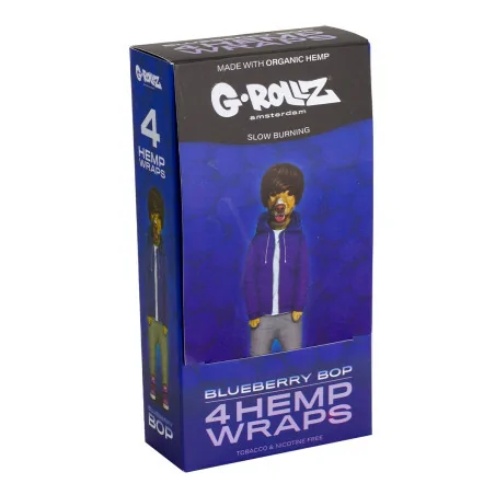 Wrapy Konopne G-Rollz Blueberry Pop - 4 szt.