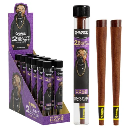 Wrapy Konopne G-Rollz Purple Haze - 2 szt.