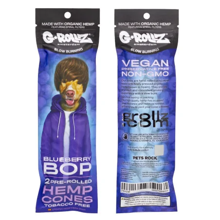 Skrecone Wrapy Konopne G-Rollz Blueberry Pop - 2 szt.