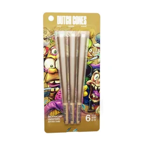 Dutch Cones 1 1/4 Unbleached 6 szt.