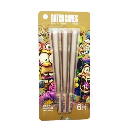Dutch Cones 1 1/4 Unbleached 6 szt.