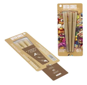 Dutch Cones 1 1/4 Unbleached 6 szt.