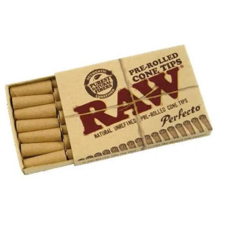 RAW Perfecto PREROLLED Cone Tips