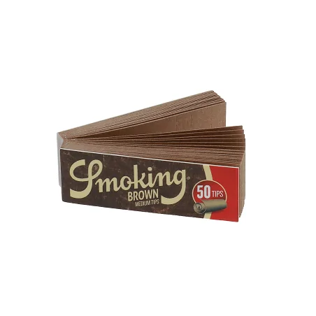 Filterki Smoking Brown Medium Size 50 szt.