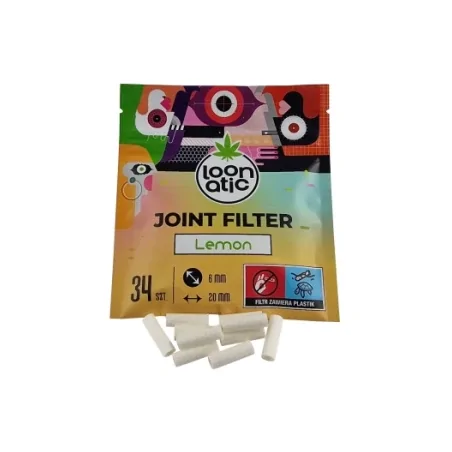 Loonatic Slim 6 mm Lemon 34 szt. - filtry