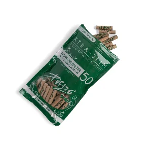 Filtry z Aktywnym Węglem Purize Xtra Slim 50 sztuk - Organic