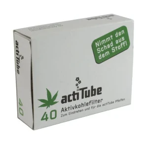 ActiTube filtry z węglem aktywnym 8 mm 40 szt.