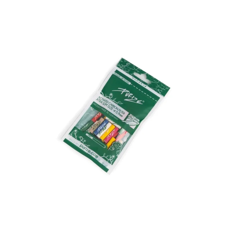 Filtry aktywne Purize Xtra Slim Mix kolor 33 szt. Filtry aktywne Purize Xtra Slim Mix kolor 33 szt.