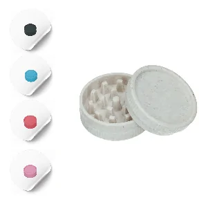 Młynek z eko-plastiku Eco 2 części 55 mm MIX kolor