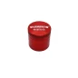 Metalowy młynek 4-częściowy Elements Red Mini 40 mm