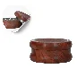 Młynek metalowo-akrylowy Kongo 2 części 55 mm
