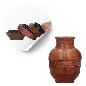 Młynek drewniano-metalowy Egipt 4 części 57 mm
