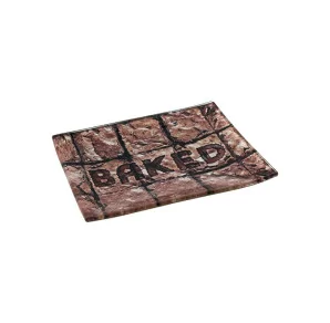 Tacka do rolowania szklana Brownie 16x12 cm