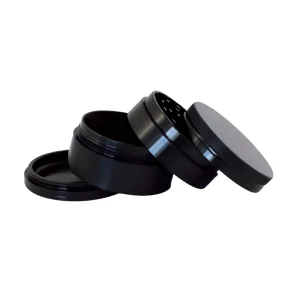 Młynek metalowy Hammercraft X RAW Black 4-części 61 mm