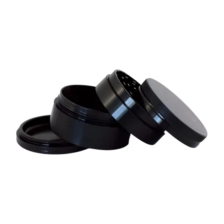 Młynek metalowy Hammercraft X RAW Black 4-części 61 mm