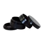Młynek metalowy Hammercraft X RAW Black 4-części 61 mm