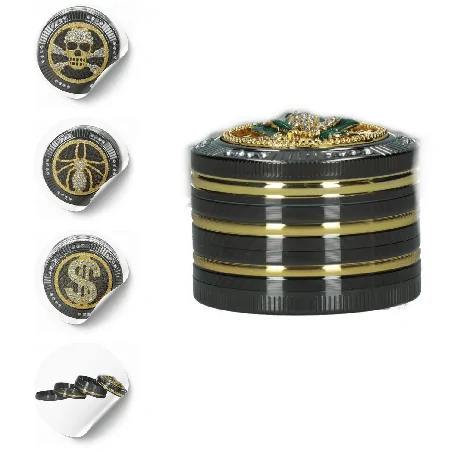 Młynek metalowy Diamond 52 mm MIX kolor