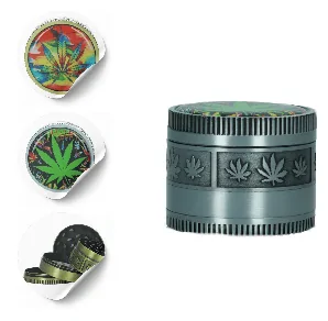 Młynek metalowy Ganja 52 mm MIX kolor