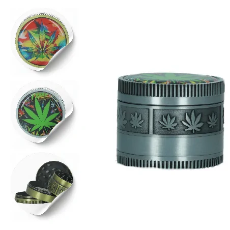 Młynek metalowy Ganja 52 mm MIX kolor