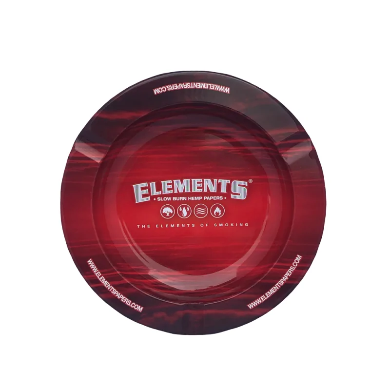 Popielniczka Metalowa Elements Red z Magnesem