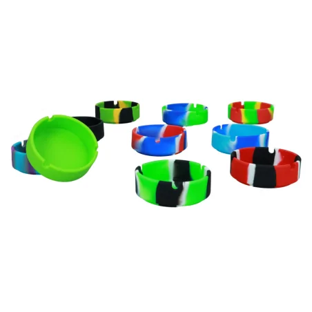 Popielniczka silikonowa Esy Floresy 8,7 cm - mix wzorów