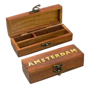Pojemnik drewniany Amsterdam 17 cm x 6 cm