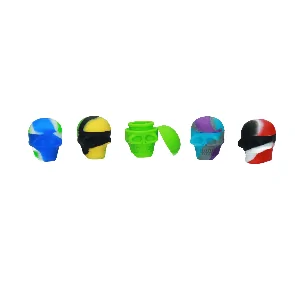Pojemnik silikonowy 3 ml Skull MIX