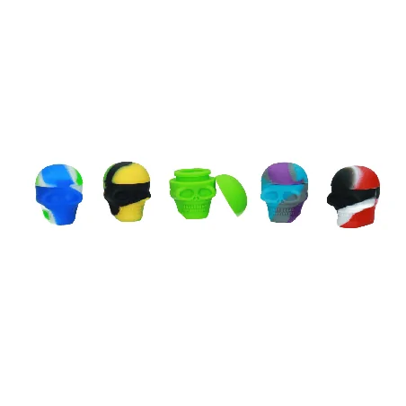 Pojemnik silikonowy 3 ml Skull MIX