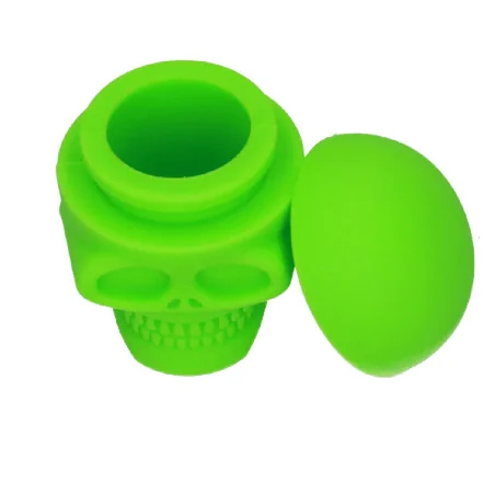 Pojemnik silikonowy 3 ml - Skull MIX
