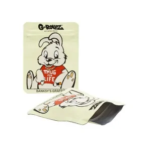 Torebka schowek Banksy Thug for Life 65x85 mm 1 szt.