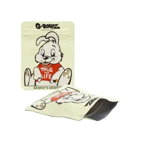 Torebka schowek Banksy Thug for Life 65x85 mm 1 szt.