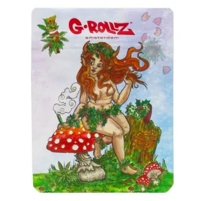 Woreczek strunowy G-Rollz Vondel Nymph nieprzepuszczający zapachu - 65 x 85 mm