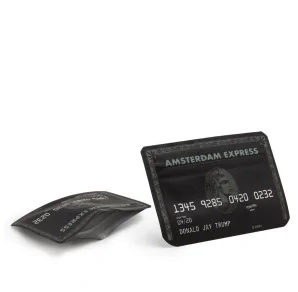 Torebka schowek karta kredytowa 85x55mm czarna
