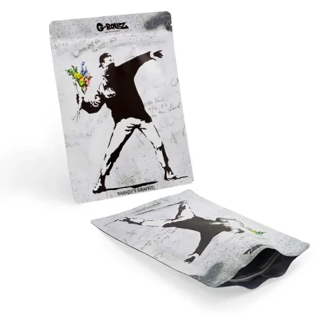 G-Rollz Banksy's Flower Thrower 200x300 mm