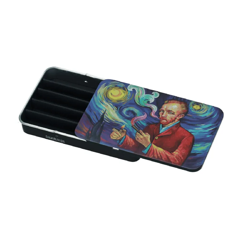 Schowek metalowy Slide 95x60 mm MIX wzorów Schowek metalowy Slide 95x60 mm MIX wzorów