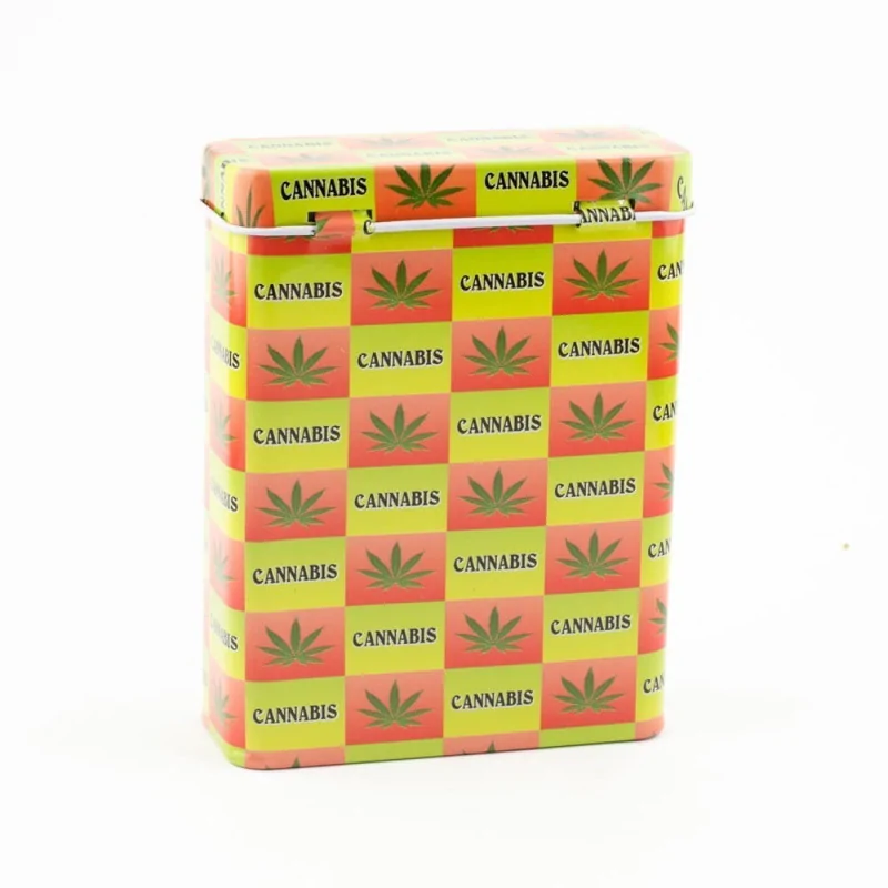 Pudełko na papierosy schowek BOX Cannabis