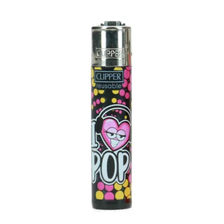 Clipper I Love Music 2A – zapalniczka krzesiwowa