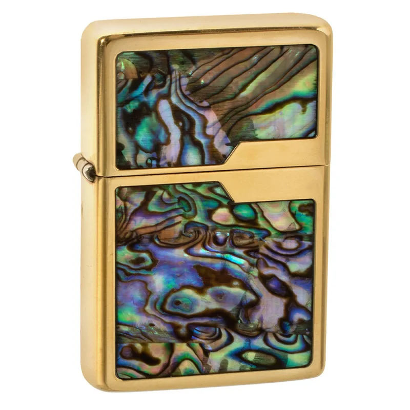 Zapalniczka benzynowa Tasman BRASS Milano perlowa