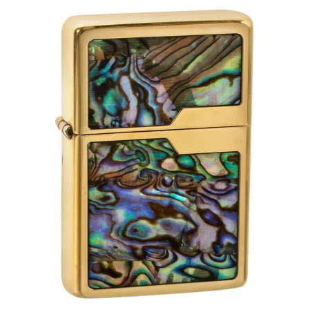 Tasman BRASS Milano perlowa – zapalniczka