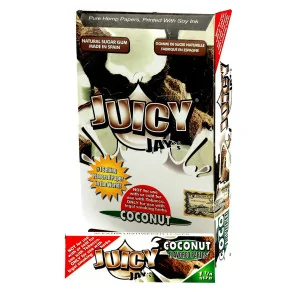 Juicy Jay's 1 1/4 kokos BOX 24 szt