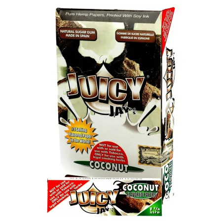 Juicy Jay's 1 1/4 kokos BOX 24 szt