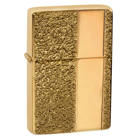 Tasman Brass Stone Gold – zapalniczka benzynowa