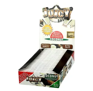 Juicy Jay's 1 1/4 kokos BOX 24 szt