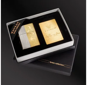 Tasman BRASS Dragon gold – zapalniczka benzynowa