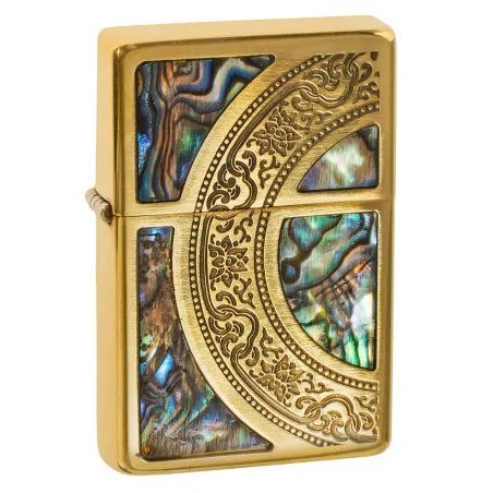 Tasman BRASS Orient pearl – zapalniczka benzynowa