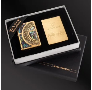 Tasman BRASS Orient pearl – zapalniczka benzynowa