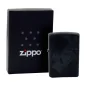 Zapalniczka benzynowa Zippo RAW Black czarne logo