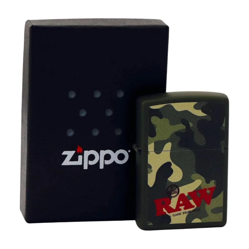 Zapalniczka Benzynowa Zippo RAW Moro (Camo)